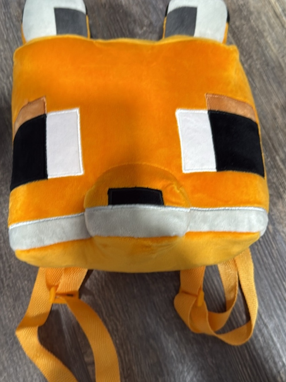 Minecraft Plush Character Mini Backpack-Orange Fox